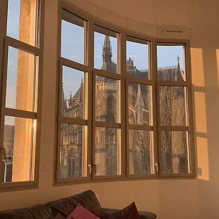 Loft Des Sacres - Vue Unique Sur La Cathedrale Lägenhet Reims Exteriör bild